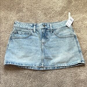 Hollister Blue Mini Skirt Casual